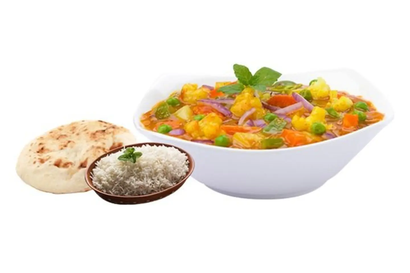 Mix Vegetable - Rice