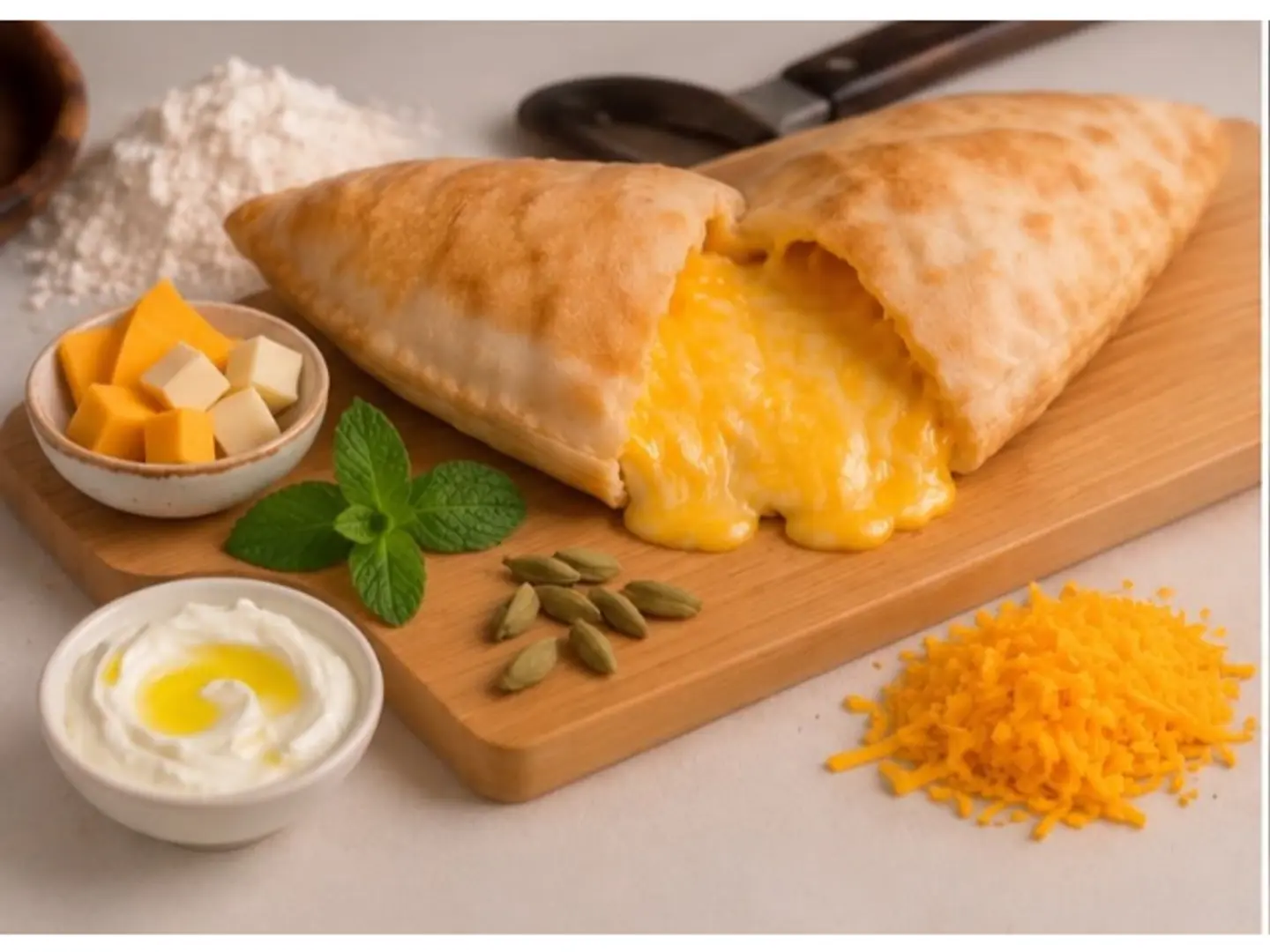 Cheddar Cheese Pie - Medium