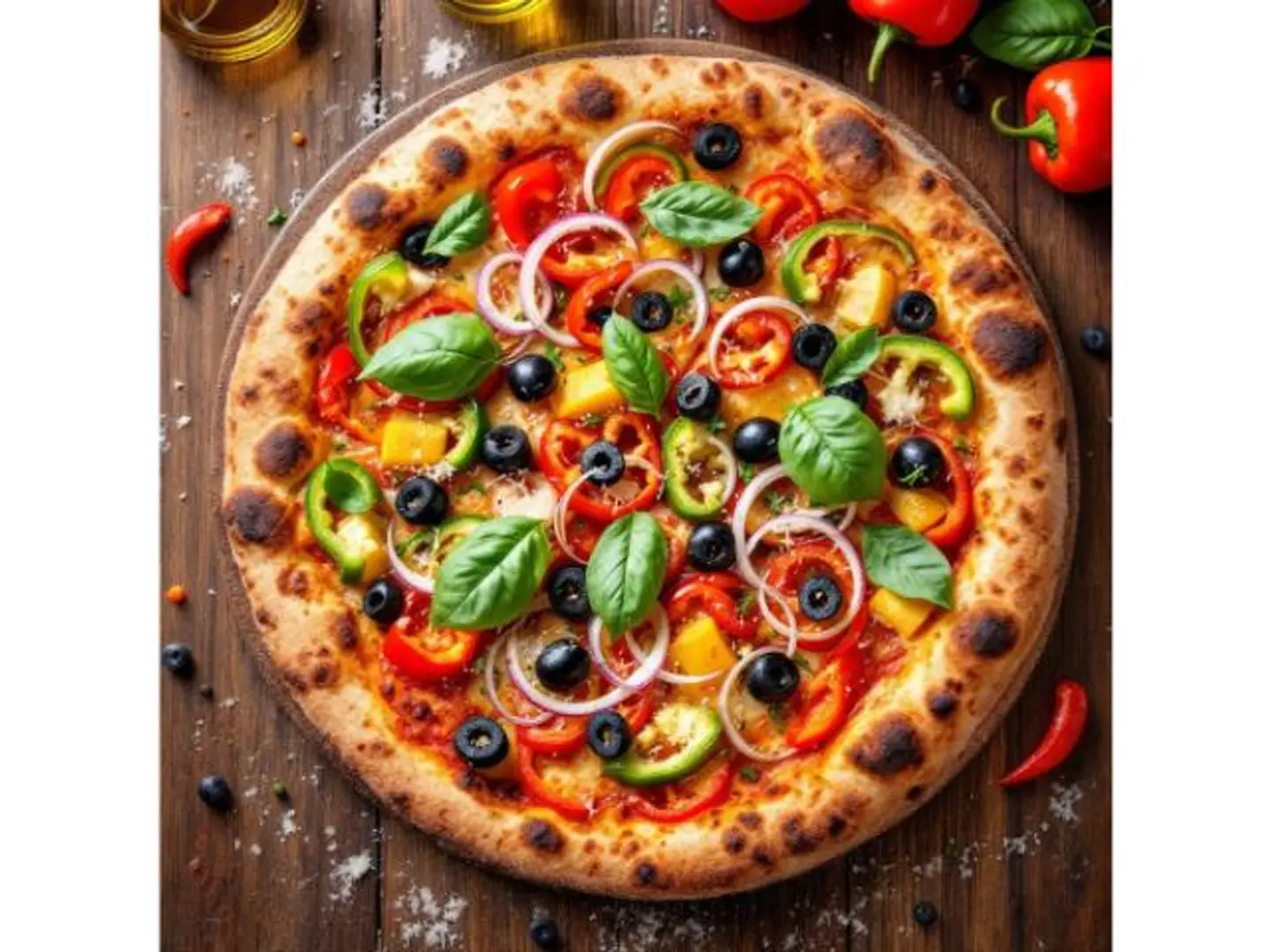 Vegetable Pizza - Medium
