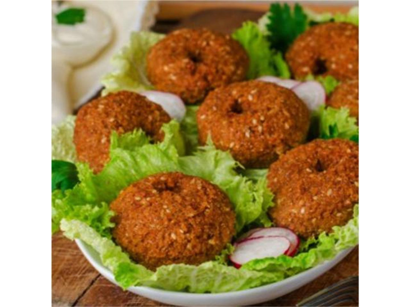صحن فلافل - صغير