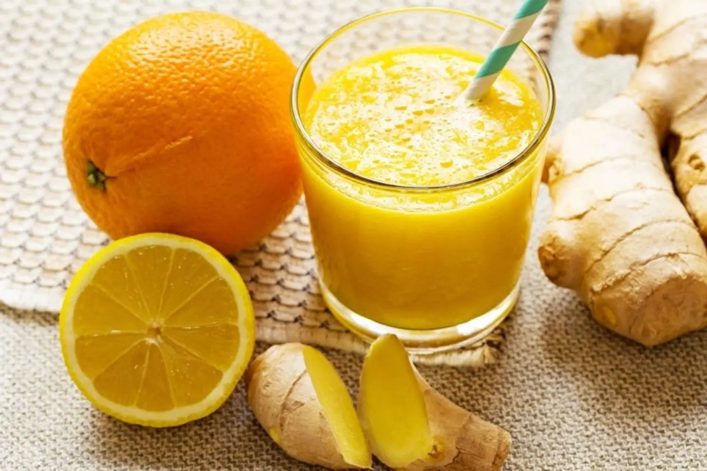 Orange Lemon Ginger Juice - Small