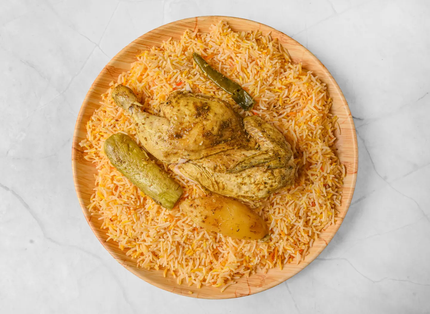 Chicken Haneeth Mathloutha - Whole Chicken
