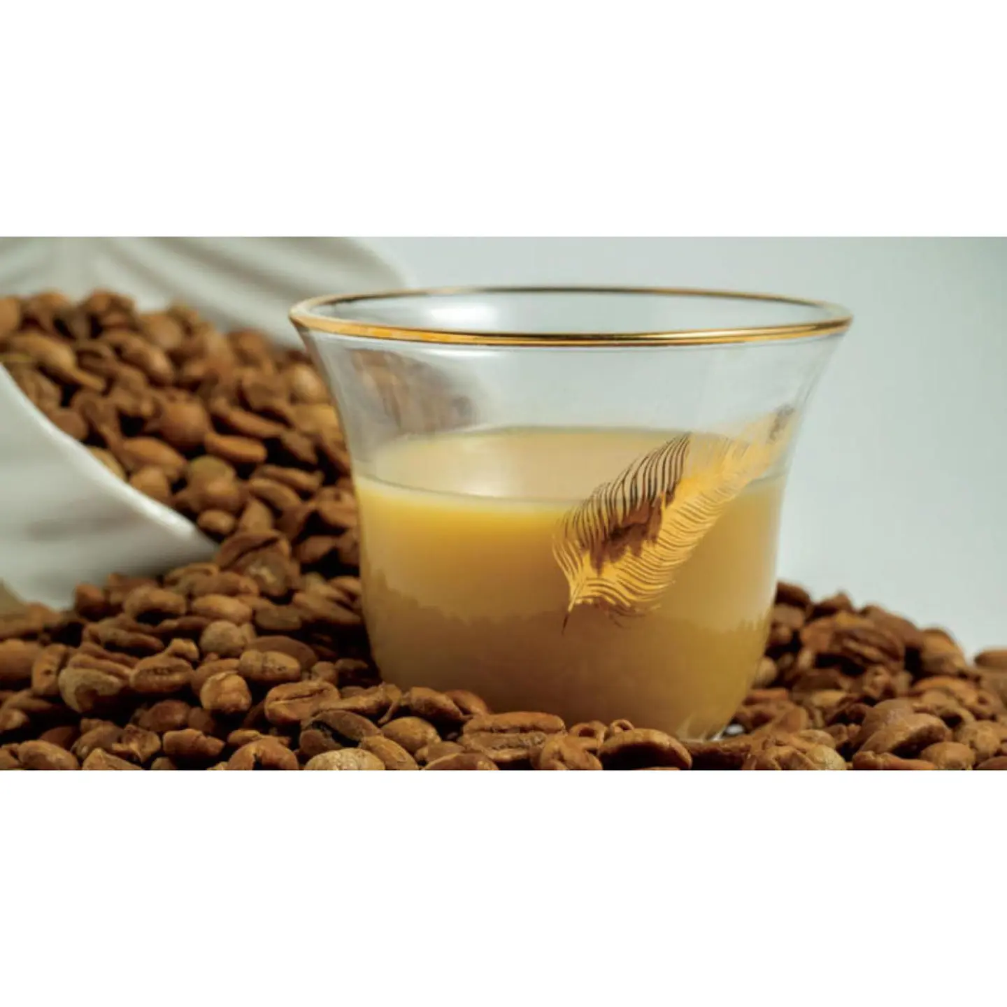 قهوة سعودية - وسط