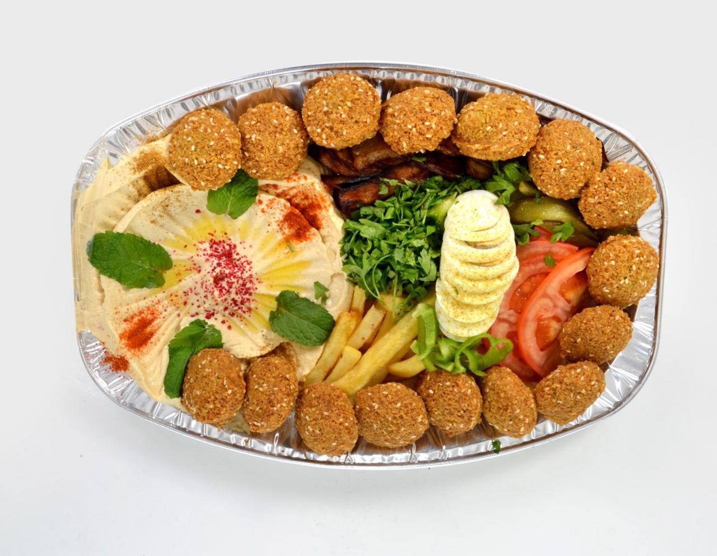 صحن فلافل مشكل - صغير