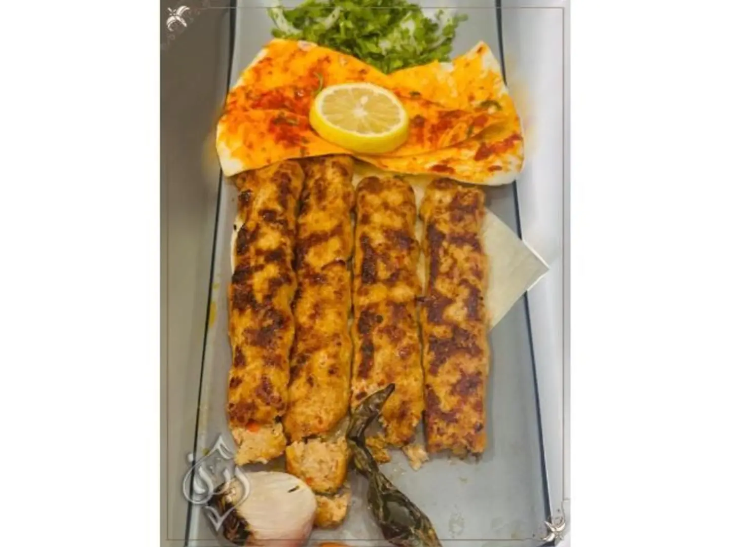 كباب دجاج - طبق