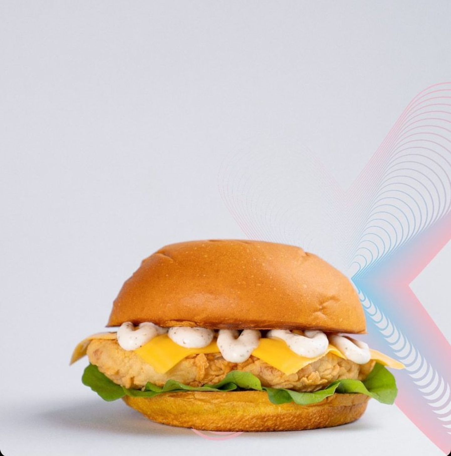 X Chicken Burger - Single