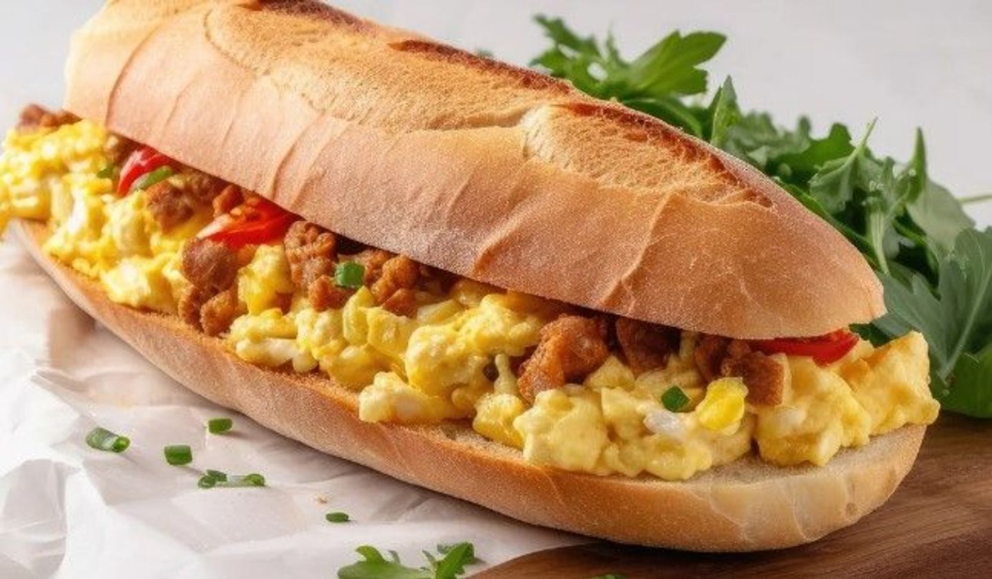 Shakshouka Sandwich - Half