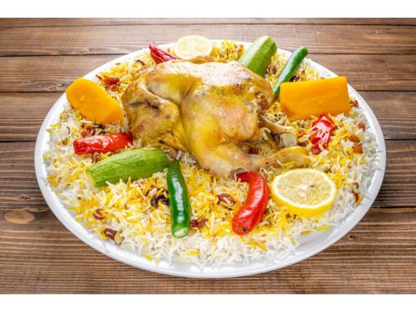 دجاج مندي - ربع دجاجة