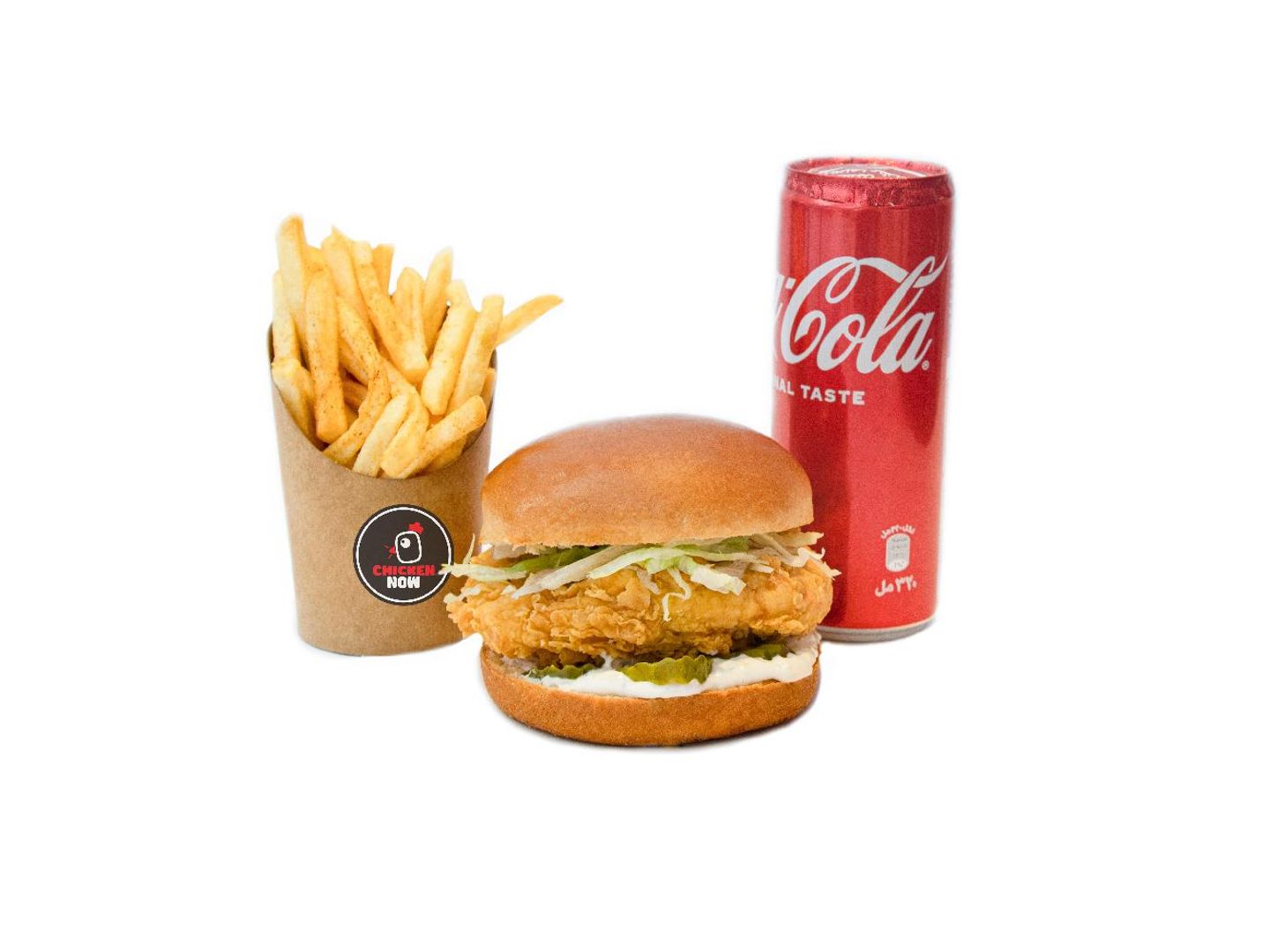 Single Chicken Combo Sandwich - Regular