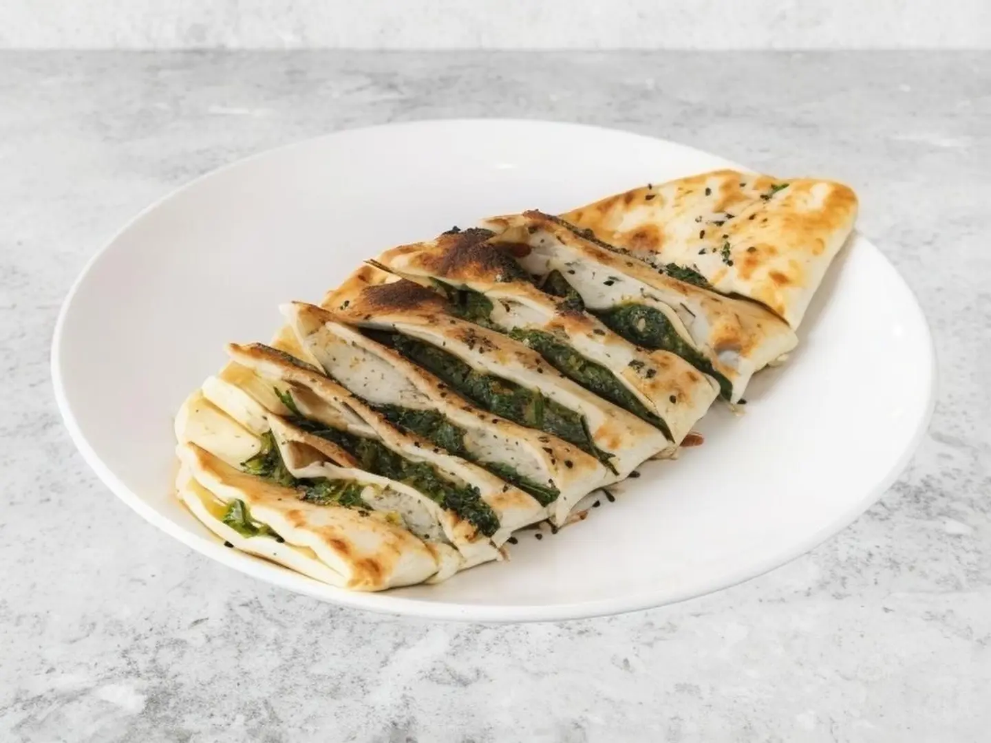 لبنة و سبانخ - وسط قارب