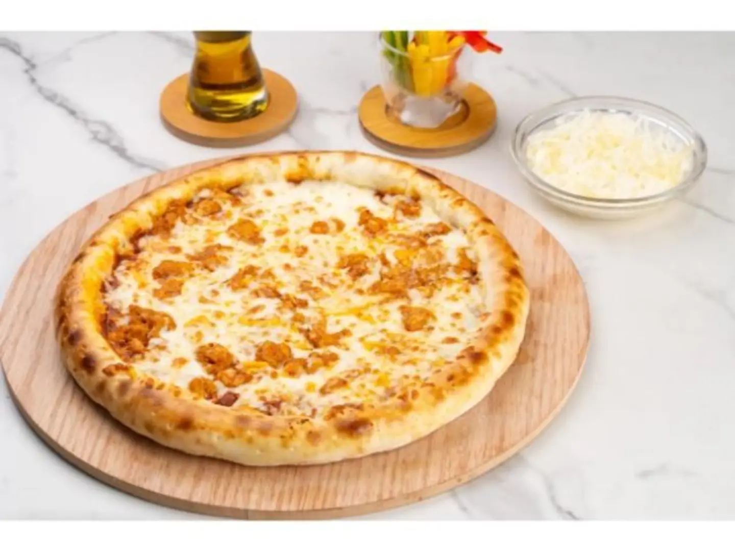 بيتزا دجاج - صغير