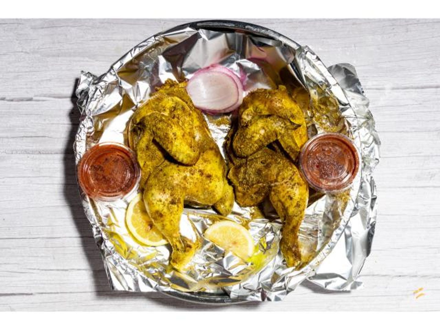 Mandi Chicken With Mandi Rice - Quarter Chicken