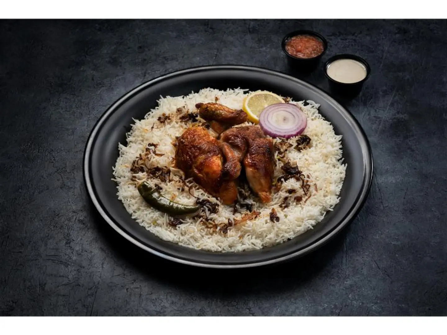 Grill With Peshawar Rice - Half A Chicken