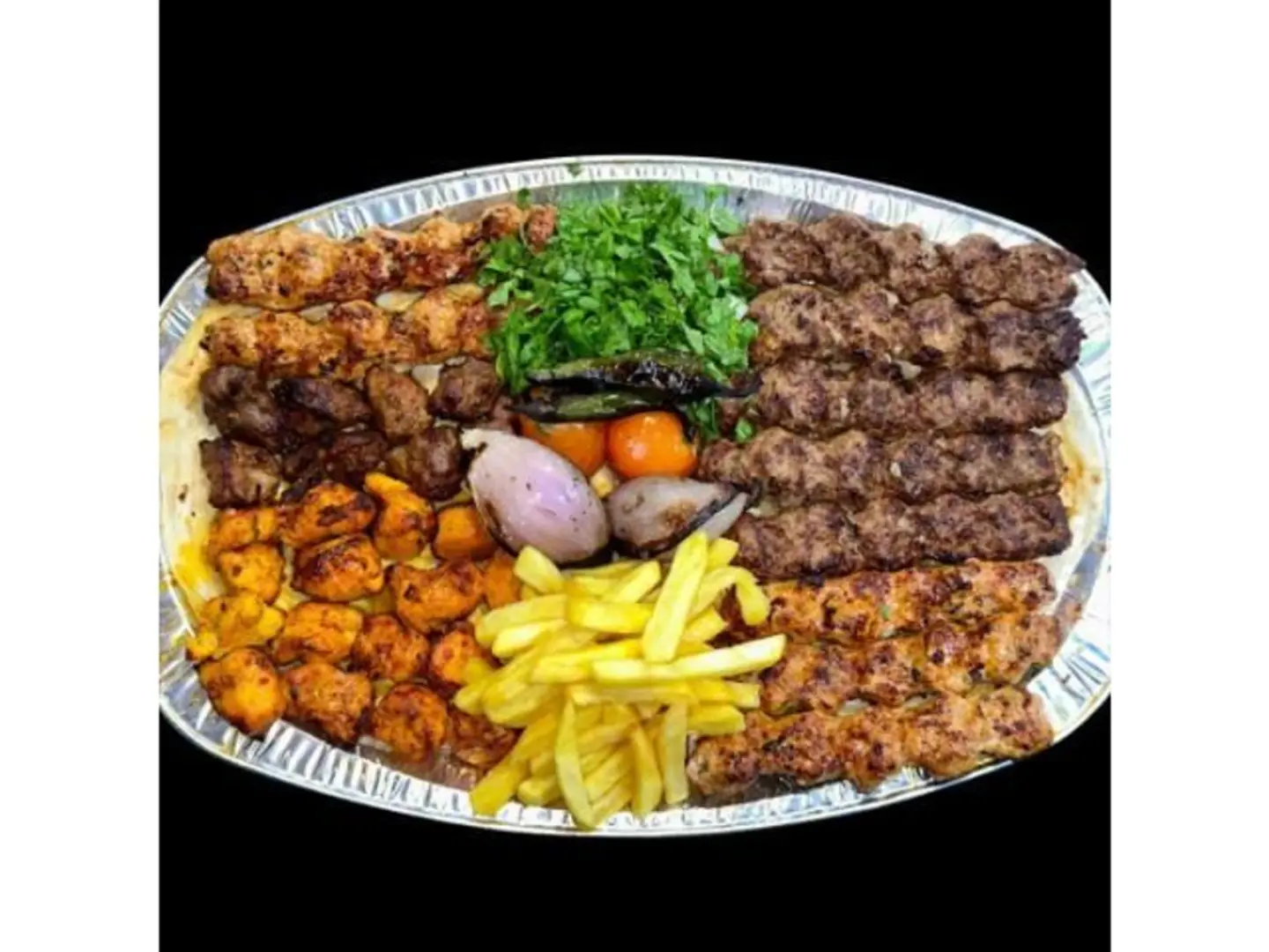 صحن مشكل مشاوي - صحن مشكل مشاوي صغير