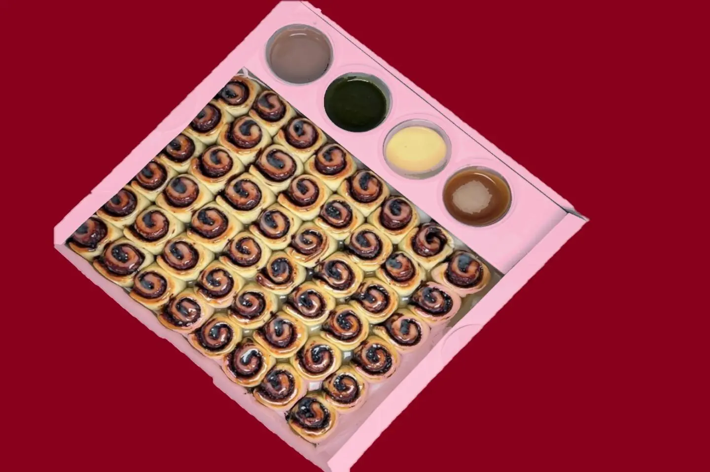 Cinnamon Roll Box - Box Of 10 Pieces