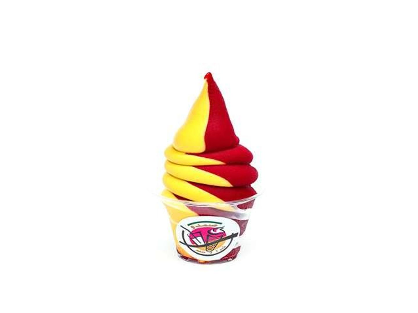 Mango And Strawberry Ice Cream - Small