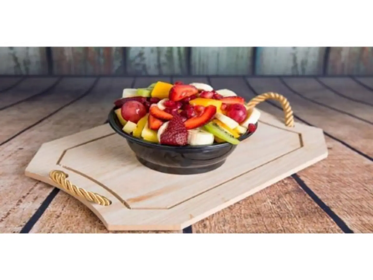 Fruits With Ice Cream - Small