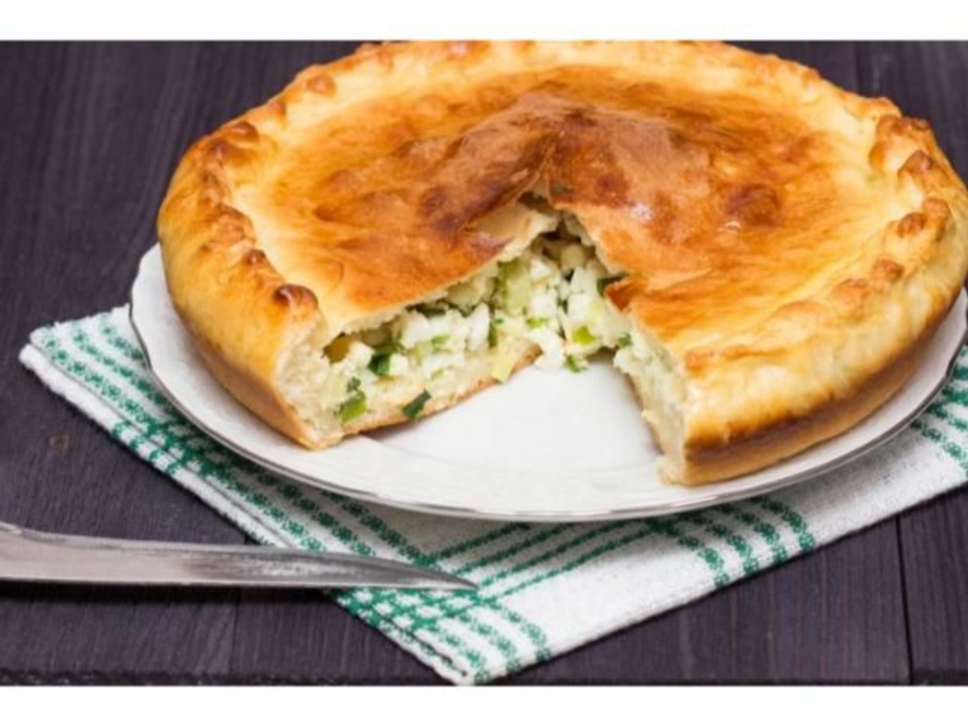 فطيرة دجاج - صغير