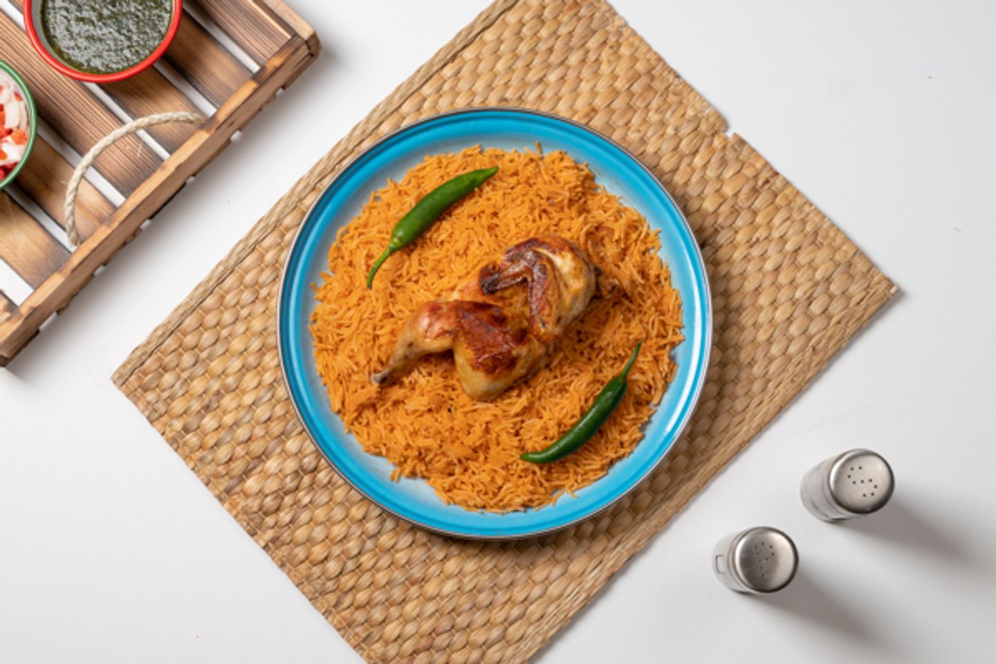 Noura Kabsa With Chicken - Half A Chicken