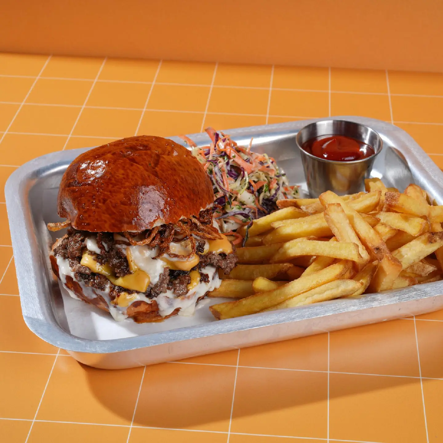 Blue Cheese & Crispy Onions - Blue Cheese Crispy Onions 2x2