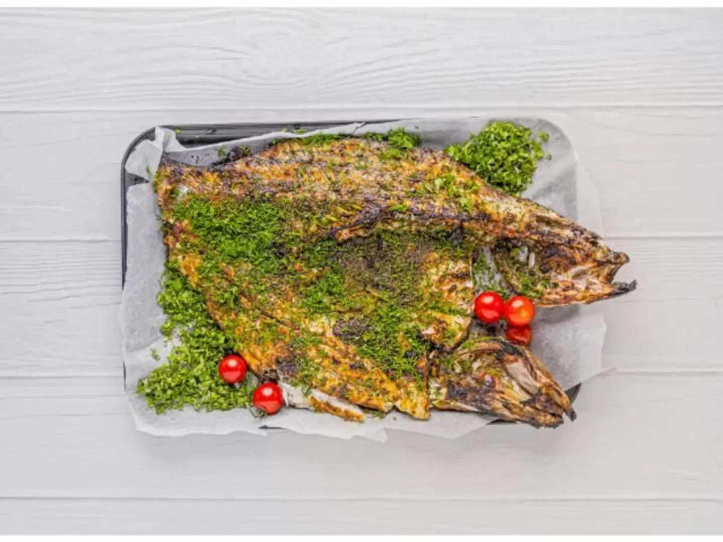 قاروص - مقلي