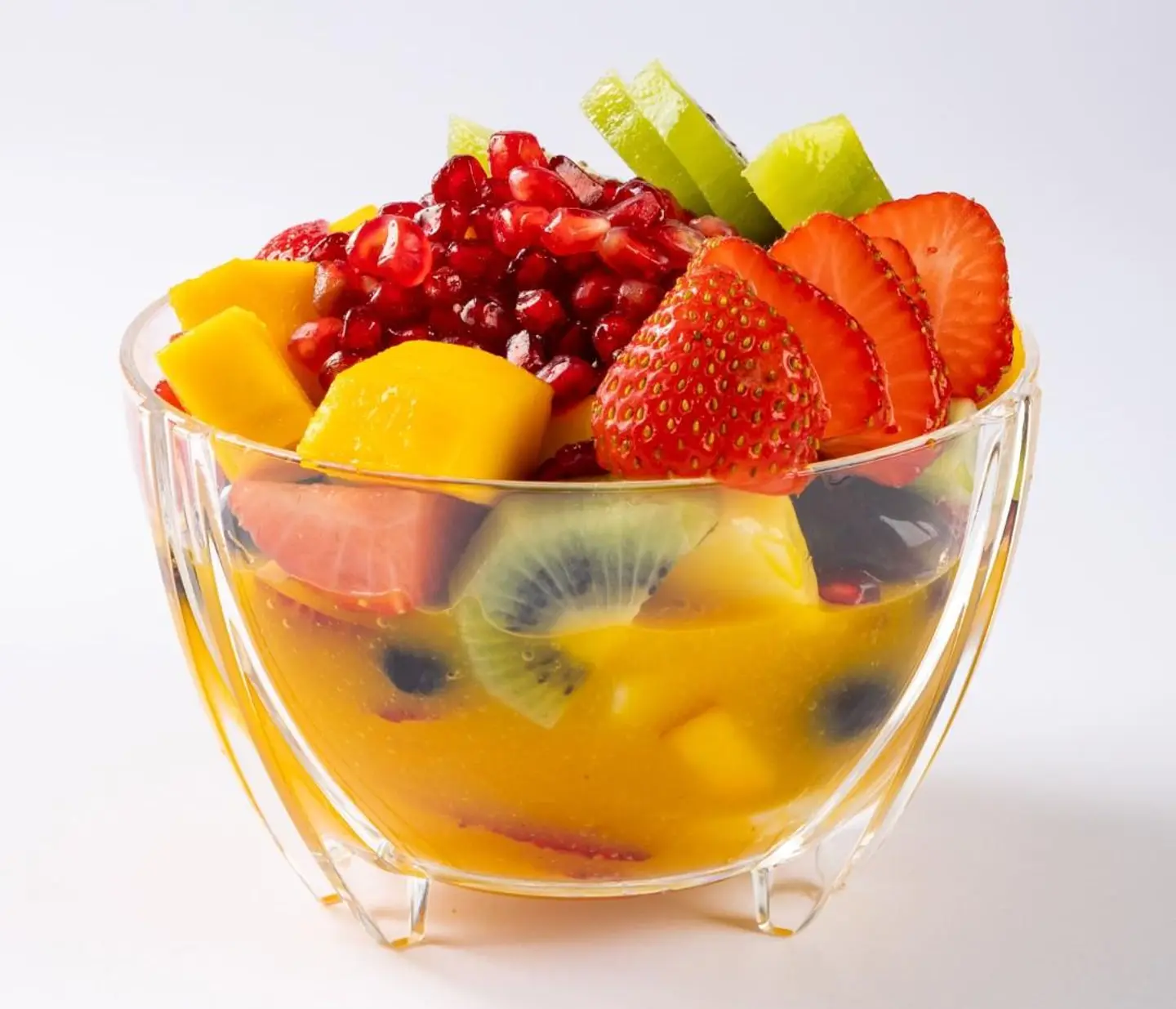 سلطة فواكه بالعصير - صغير