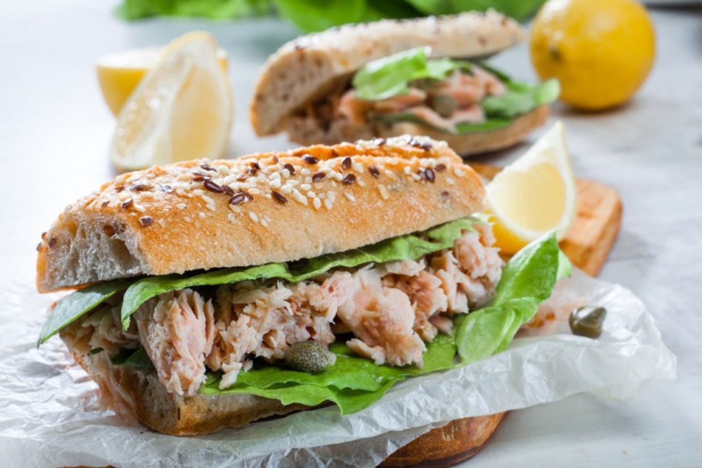 Tuna Cheese Sandwich - Medium