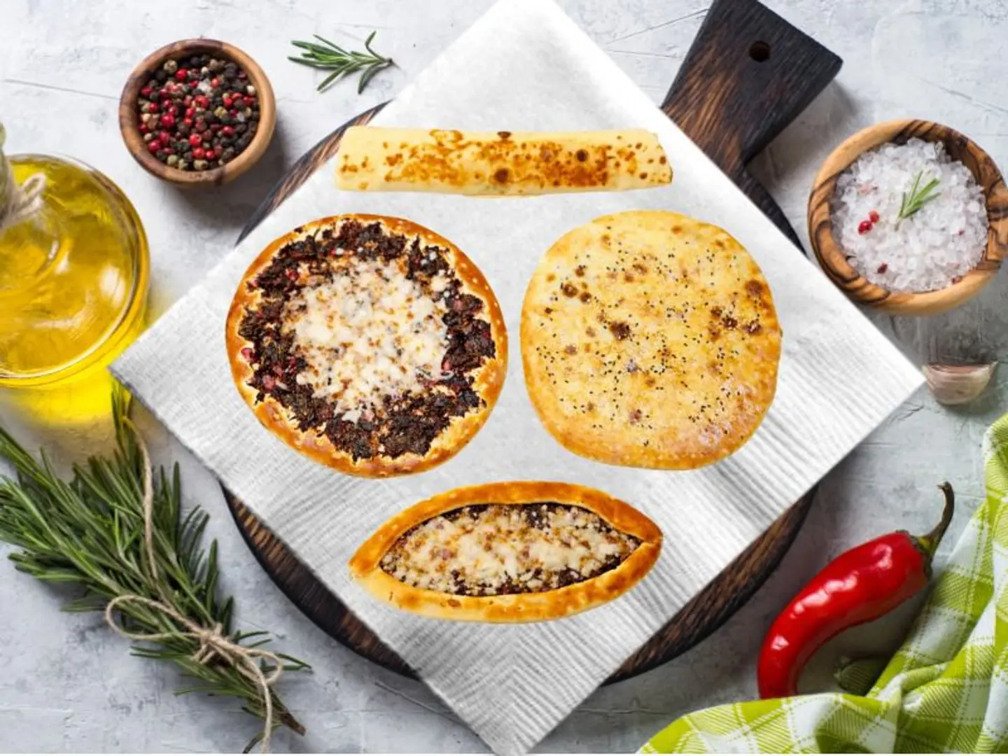 Spinach With Cheese - Shamiyat