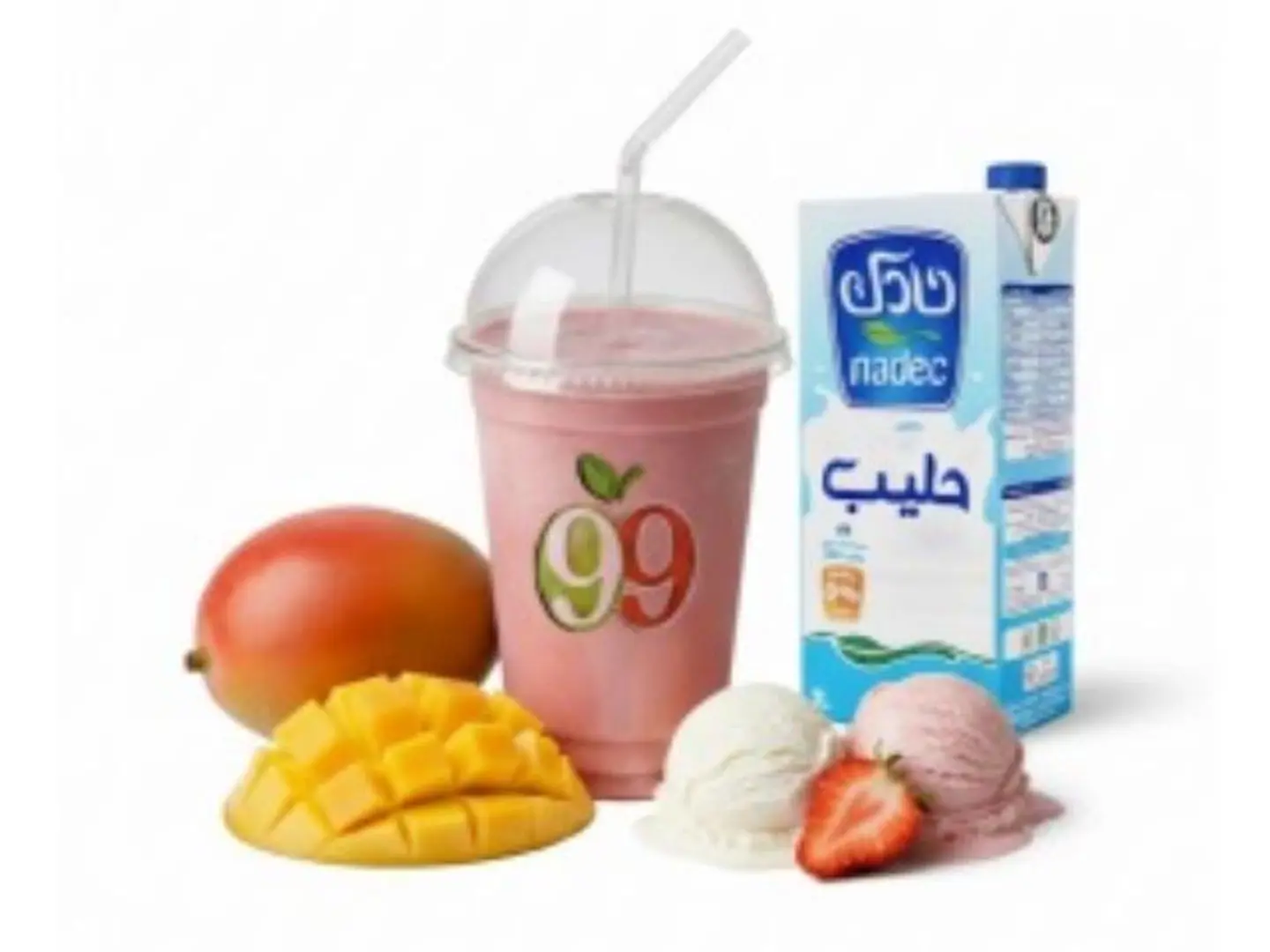 عور قلب - كوب وسط