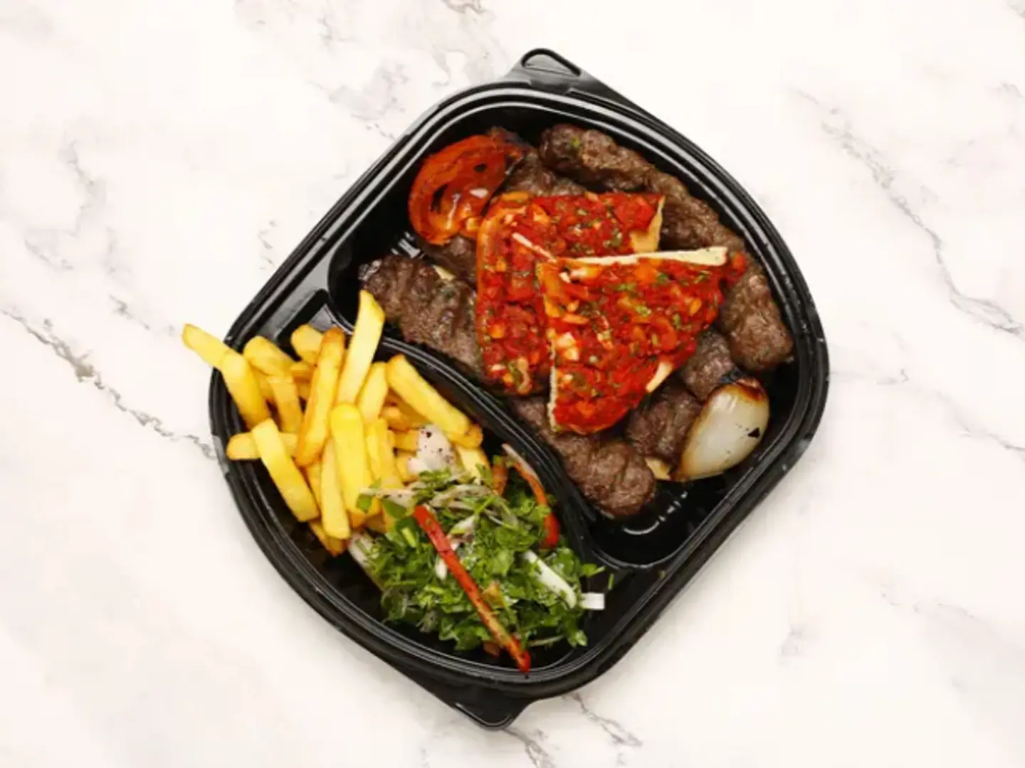 صحن كباب لحم - 3 اسياخ