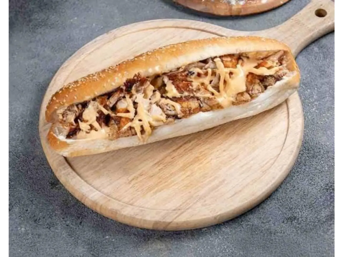 جامبو شاورما مع بطاطس - عادي