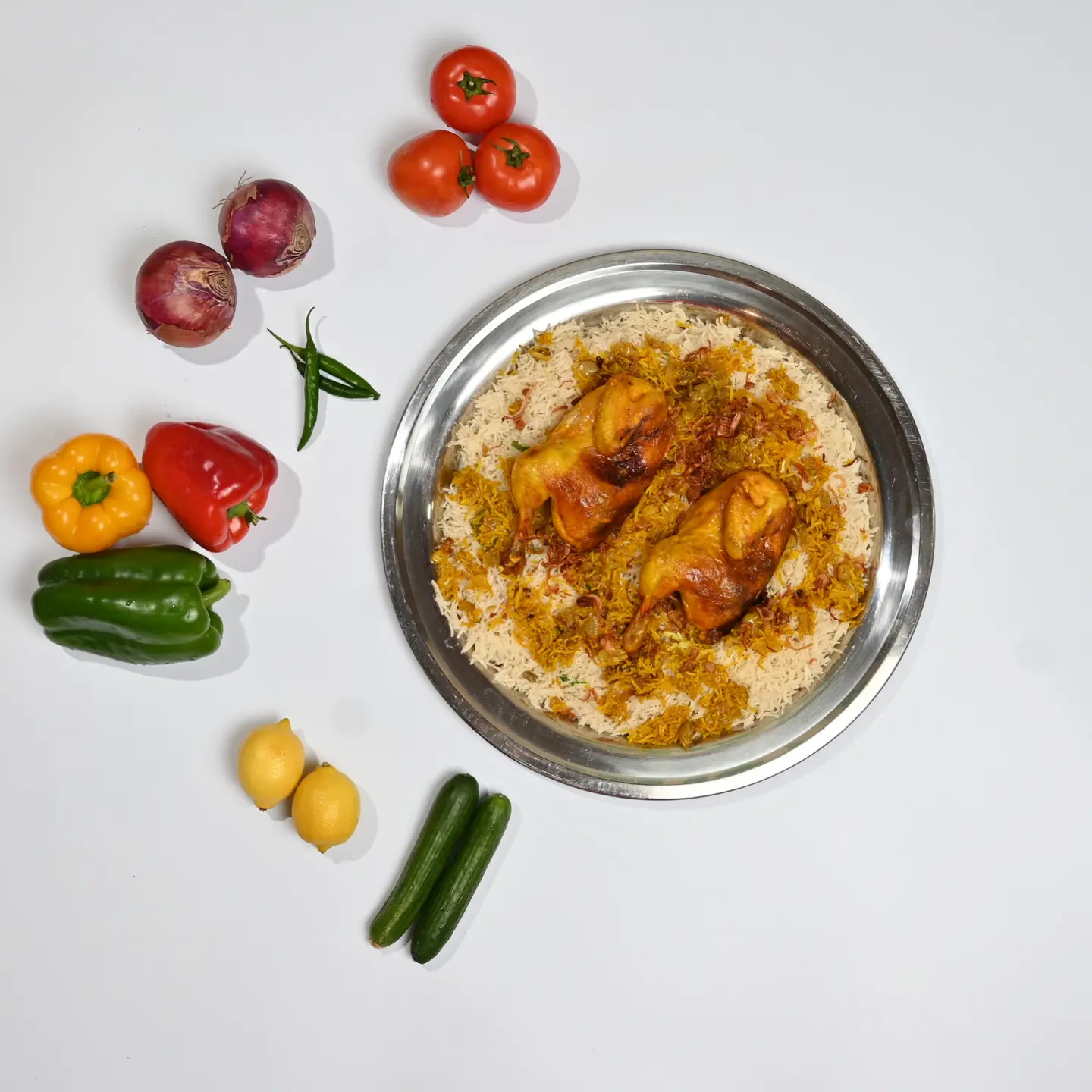 برياني  - ربع دجاجة