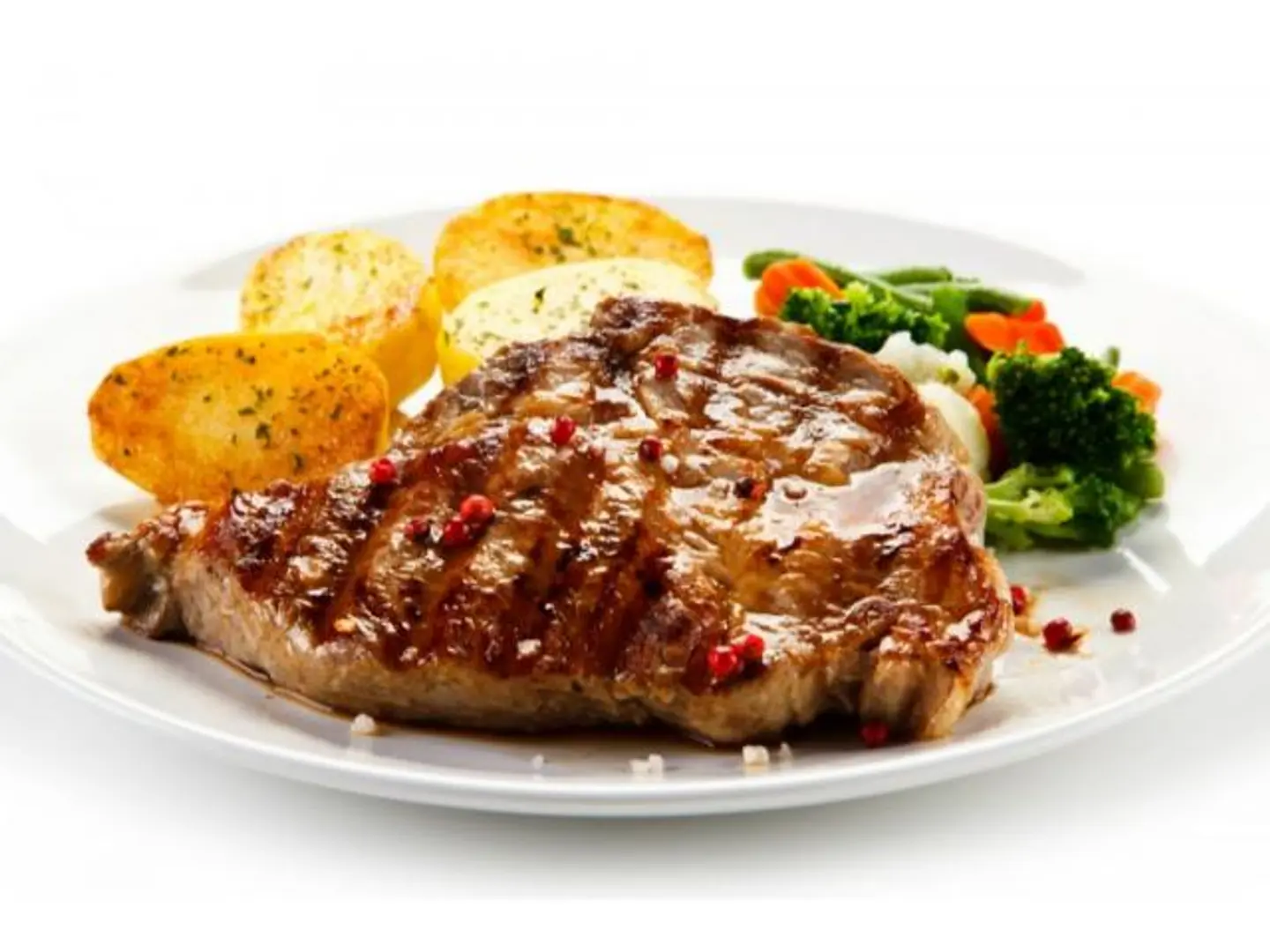 لحمة ضاني مقلي - عادي