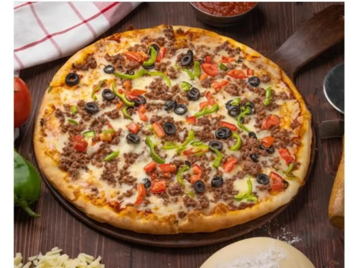 Meat Pizza - Small