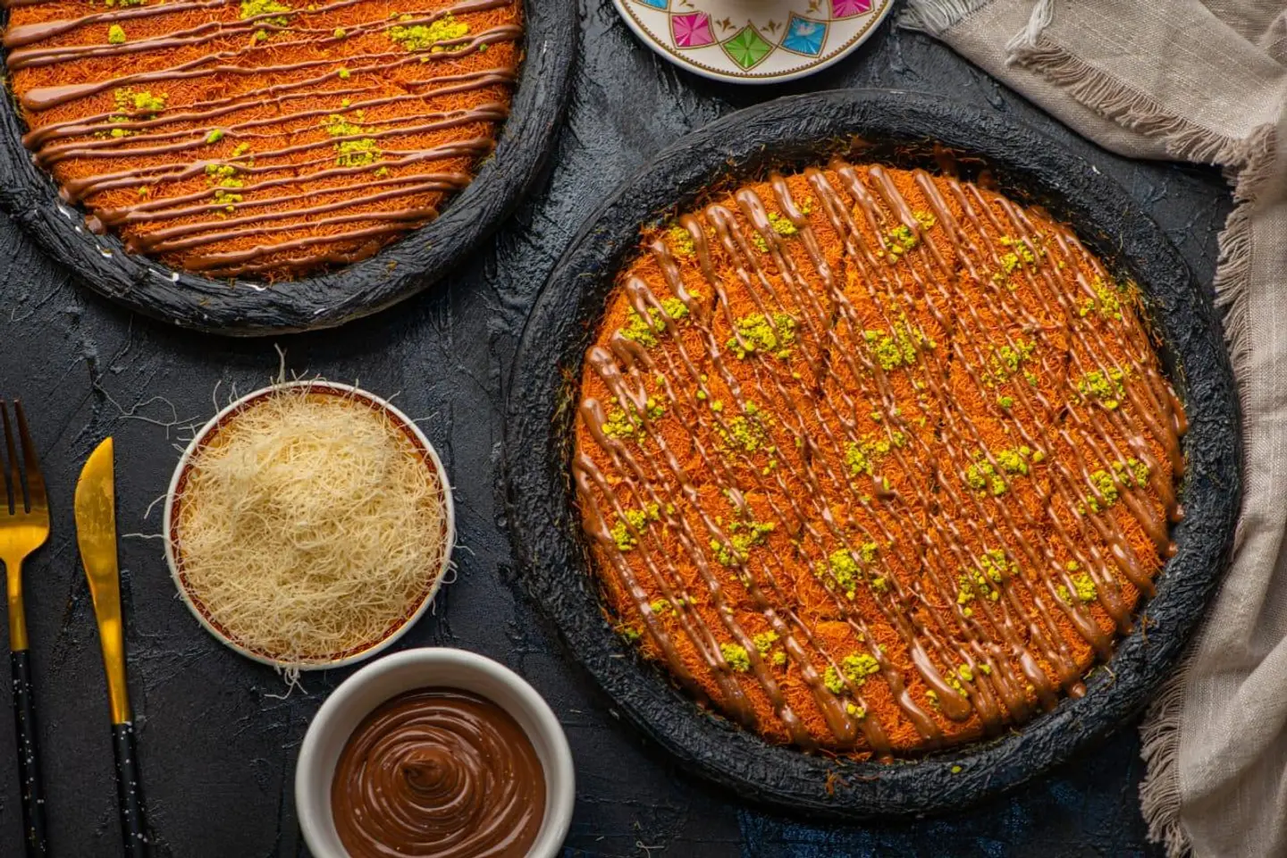 كنافة نوتيلا - صغير