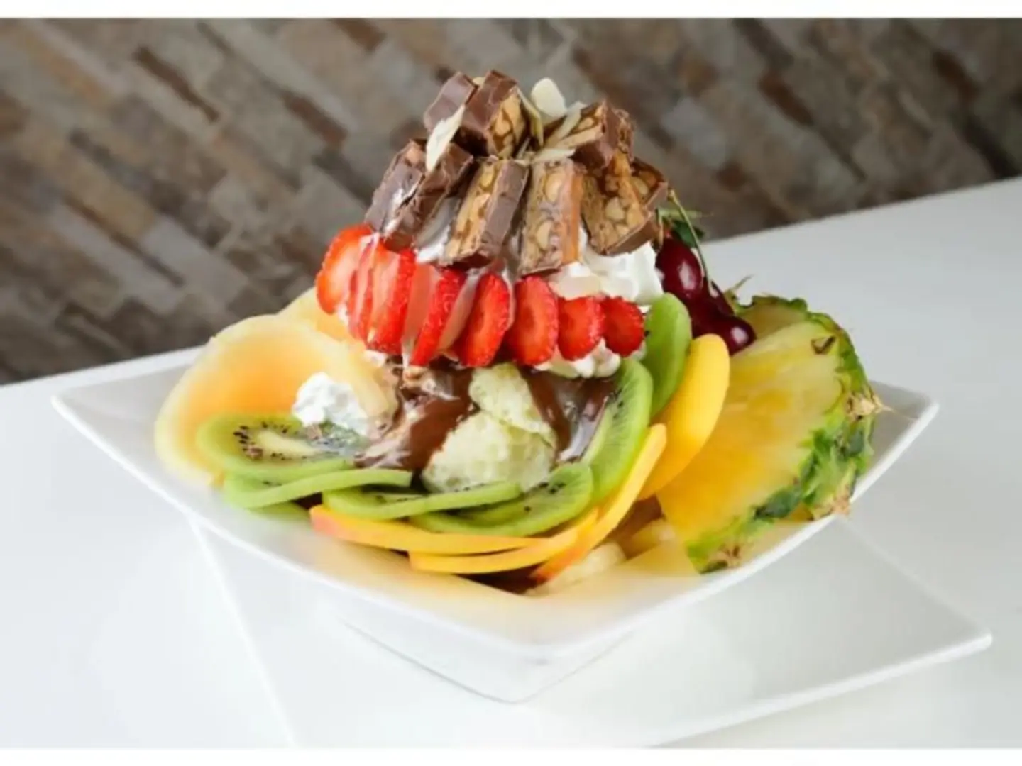 سلطة مع القشطة - صغير