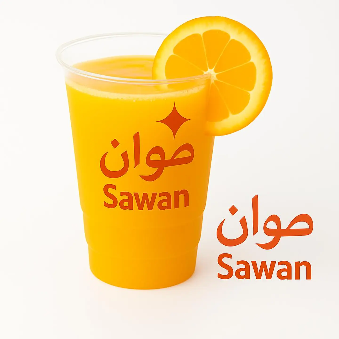 عصير برتقال كبس - صغير