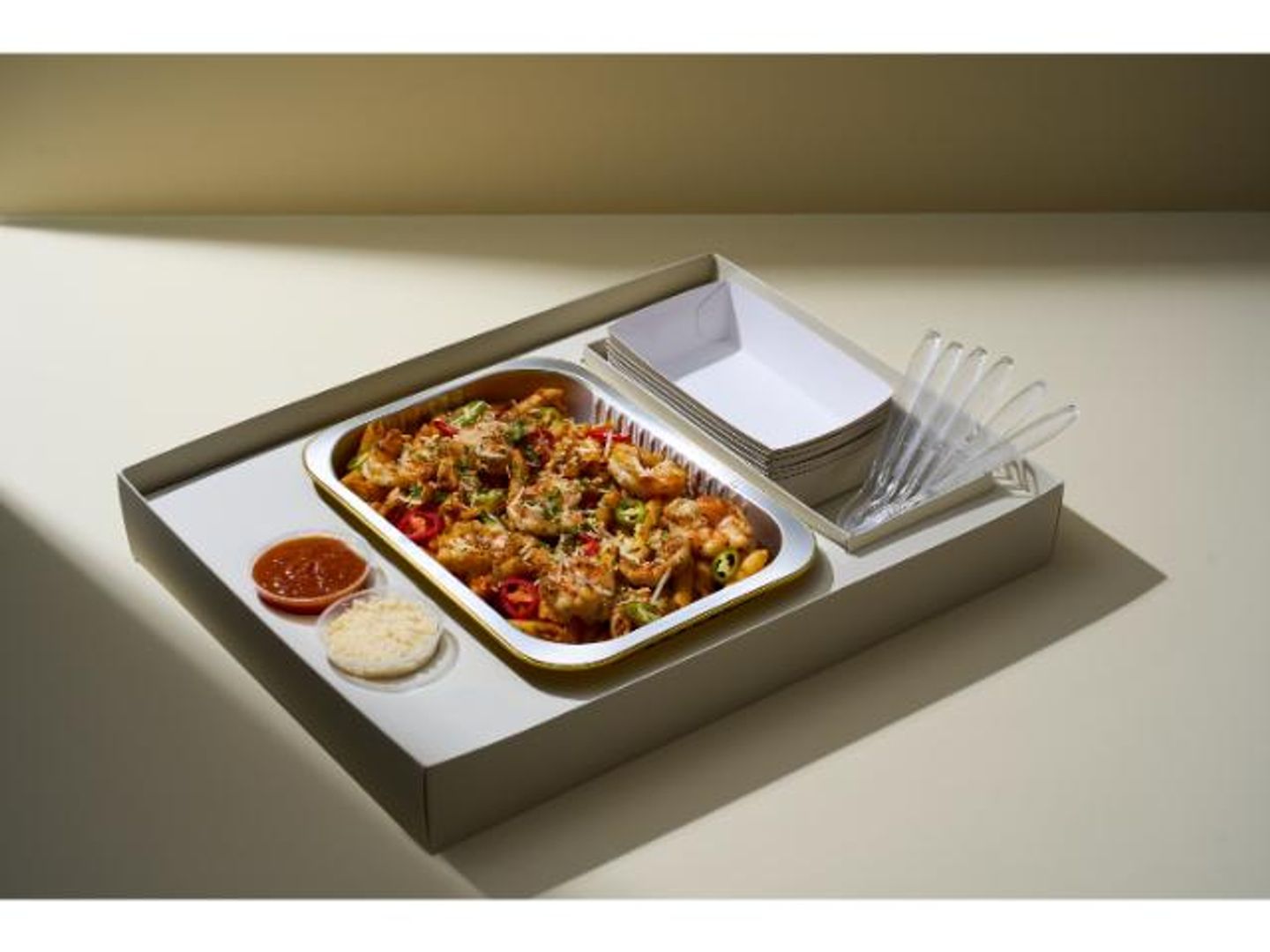 Penne Arrabbiata Shrimp - Large
