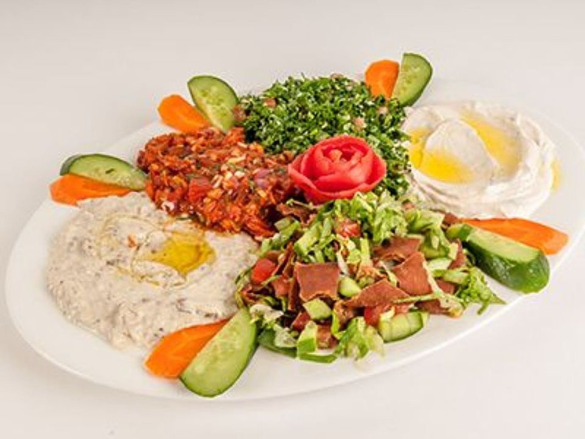 صحن مقبلات مشكل - صغير
