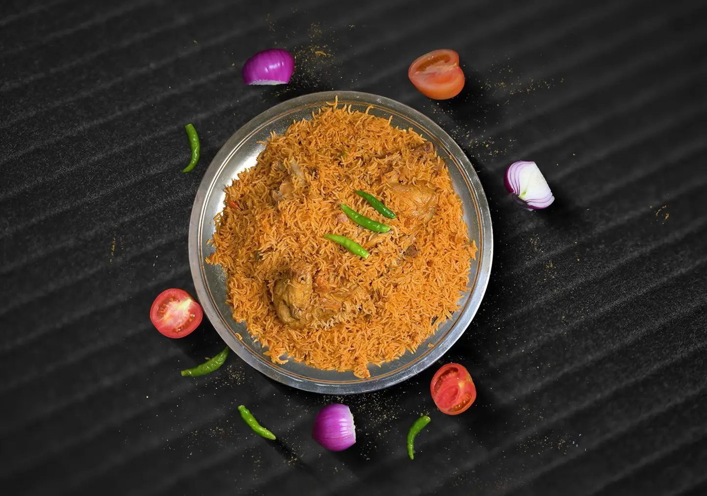 دجاج مضغوط - نص حبة دجاج