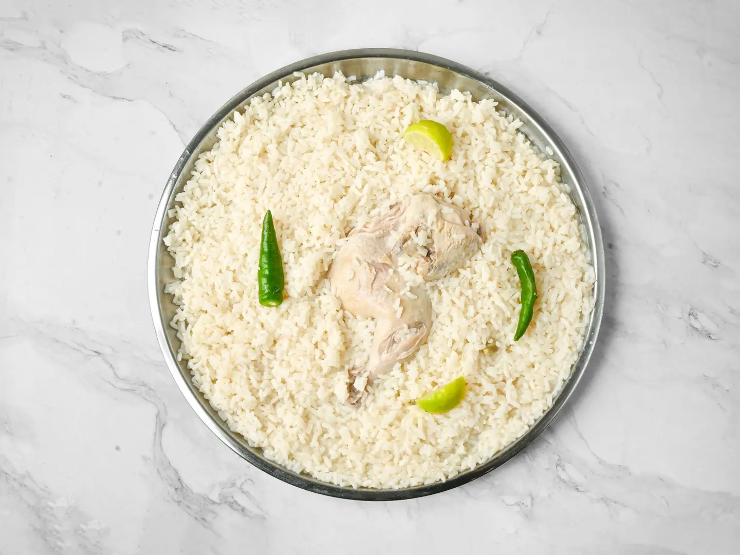 دجاج سليق - نصف دجاجة