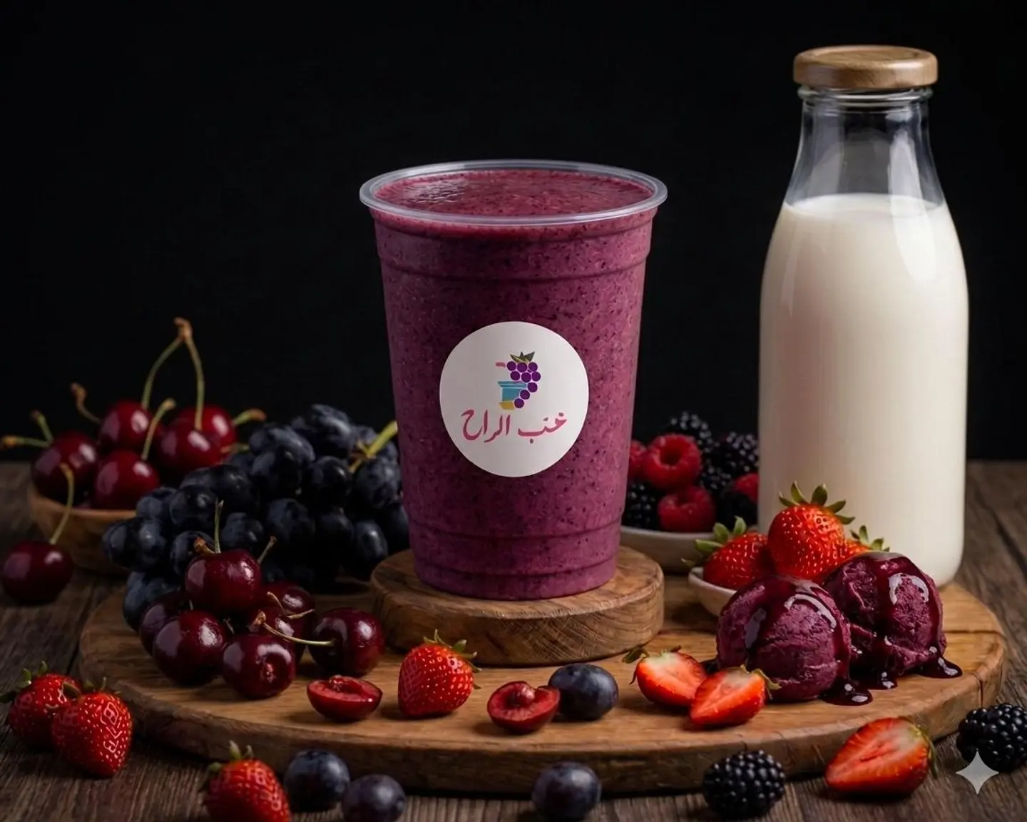 عنب الراح - وسط