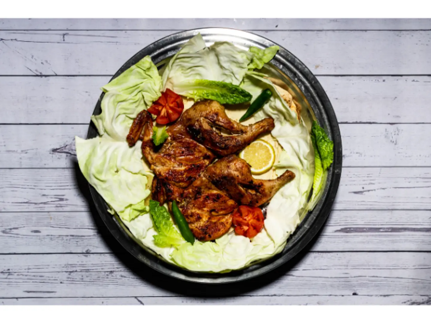 Plain Madbi Chicken - Half Chicken