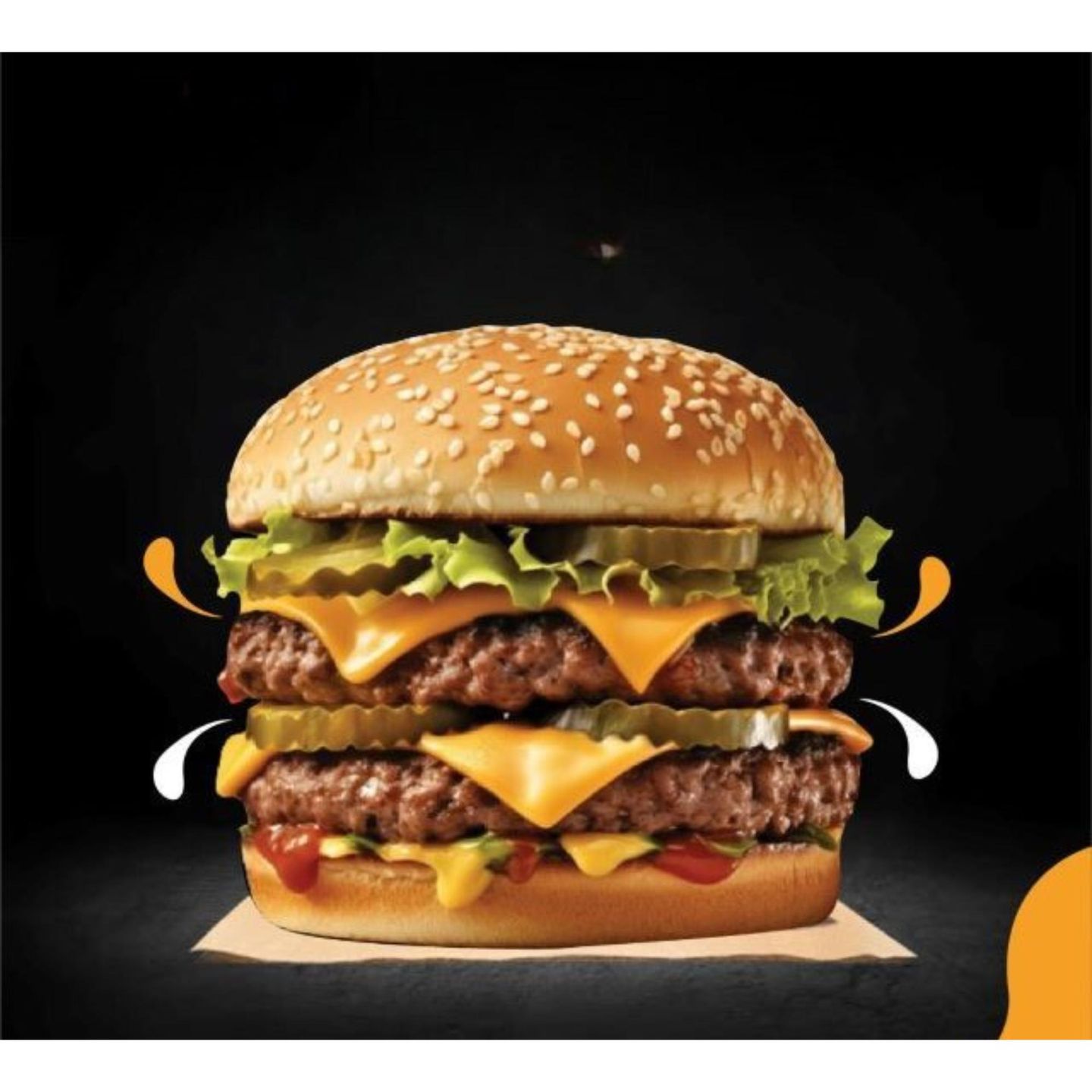 Double Beef Burger - Sandwich