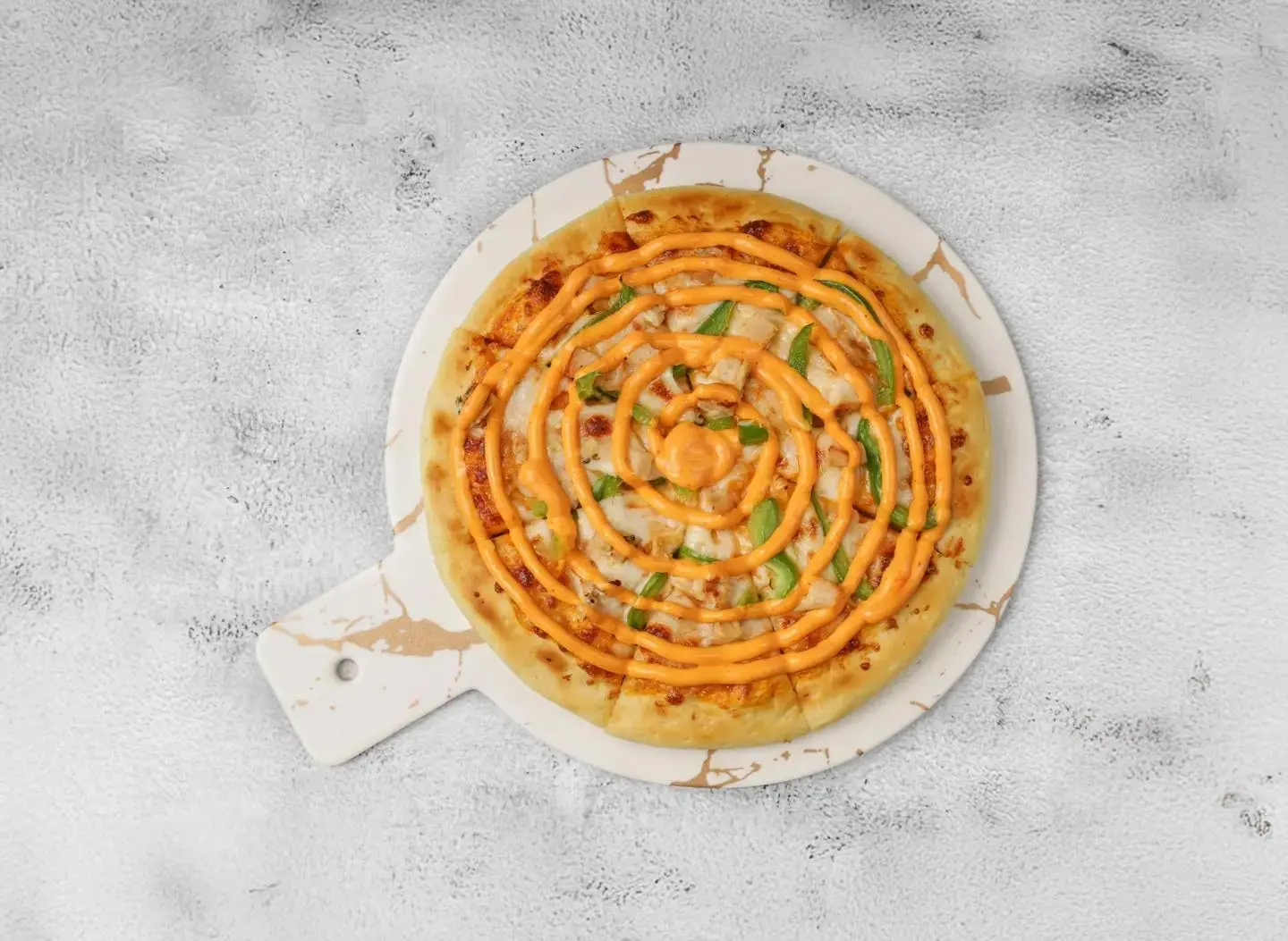 بيتزا فرنسي - وسط