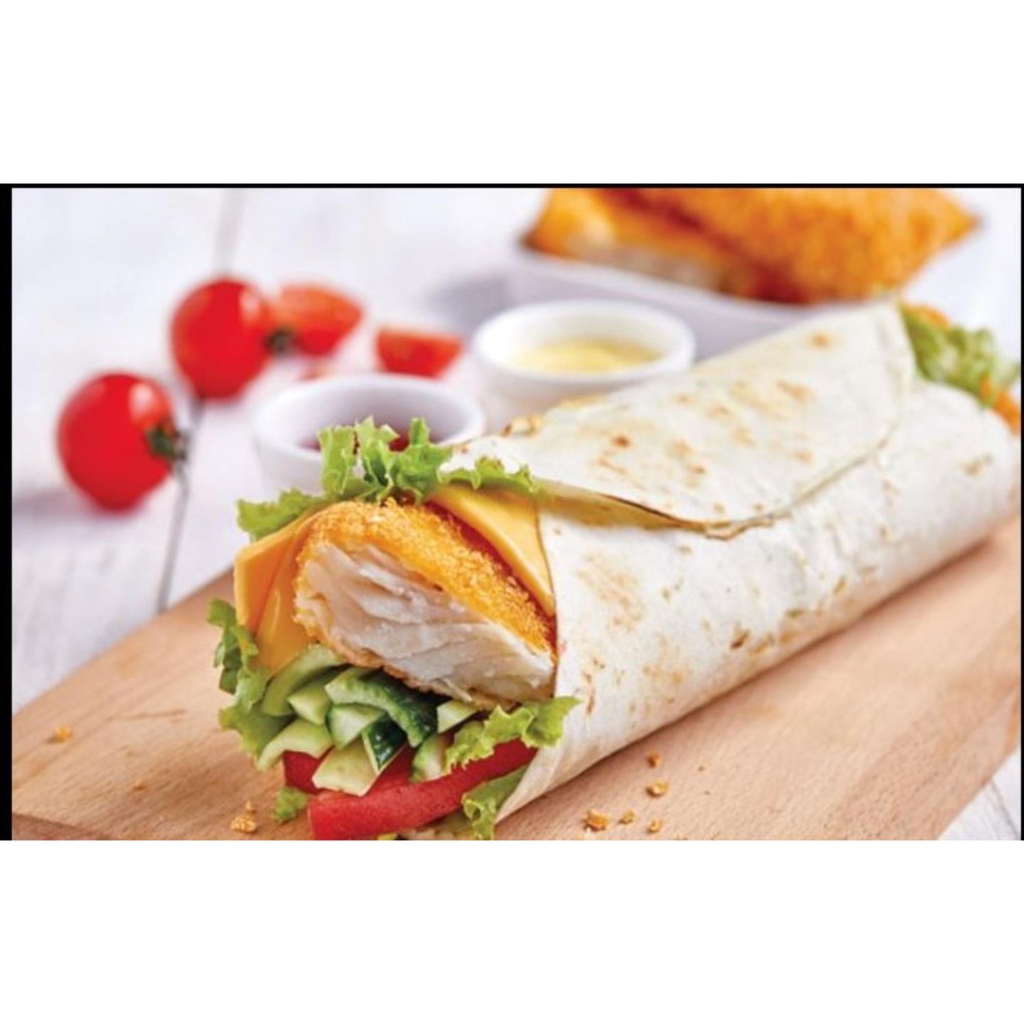 Nuggets Wrap - Small Sandwich