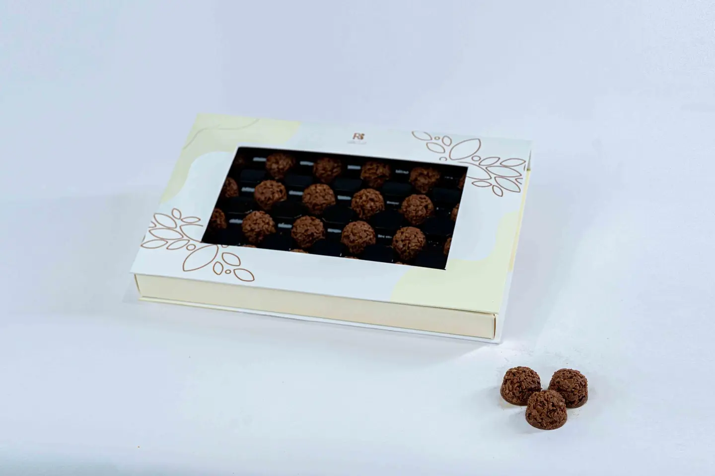 Round Cornflakes Chocolate - Small Box