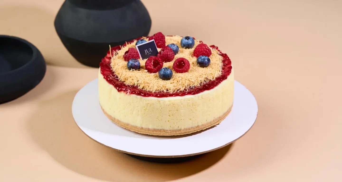 Blueberry And Kunafah Cheesecake - Small