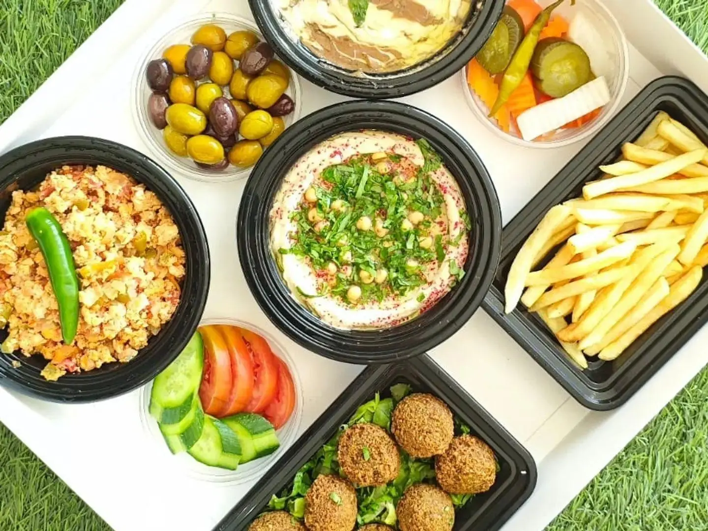 صحن مشكل - صغير