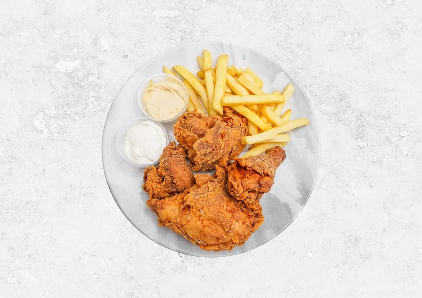 بروستد حراق - ربع